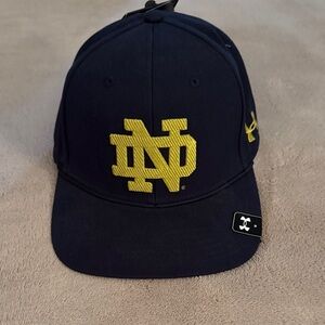 NWT Under Armour Norte Dame Fighting Irish Hat